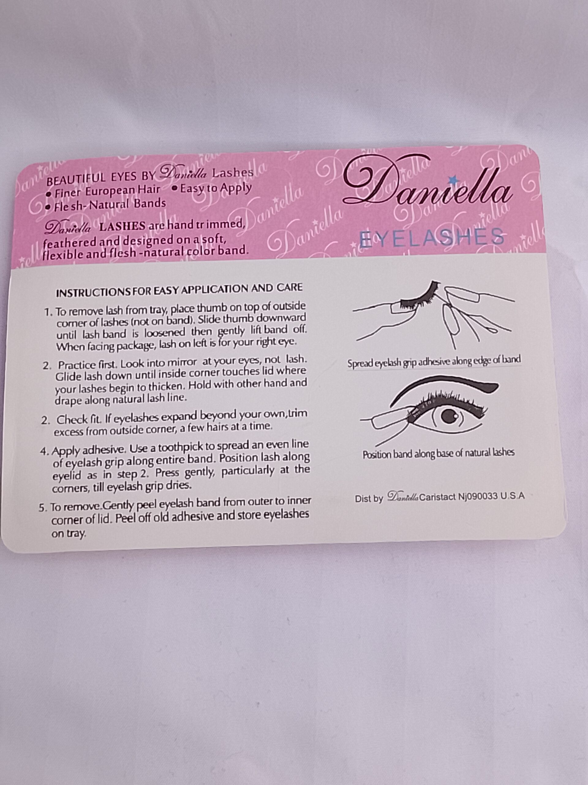single lash daniella single lash daniella